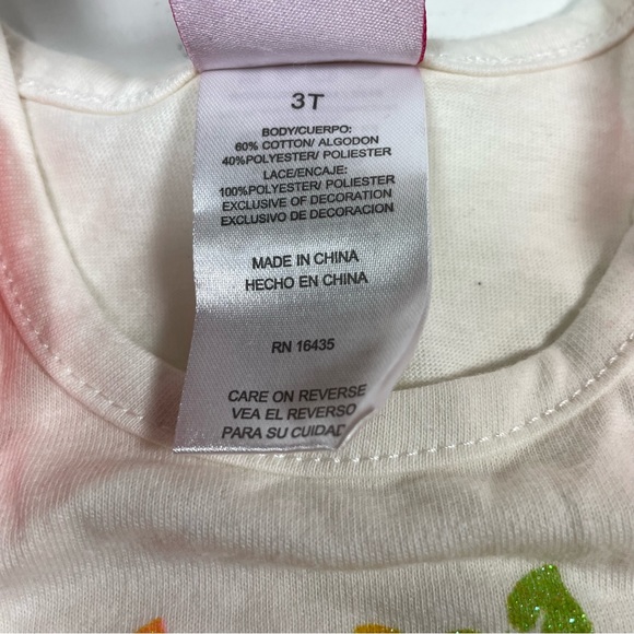 NWT Nannette Mock Twofer Floral Top With Matching Shorts Size 3T - Picture 3 of 7